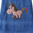 Rózsaszín Unicornis törölköző