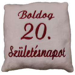 Boldog 20. Születésnapot